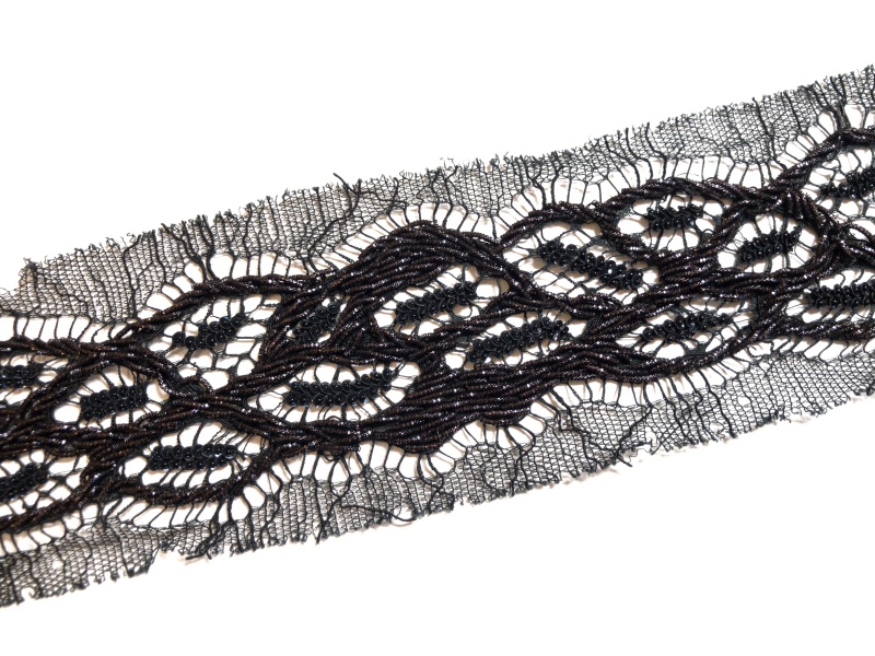 Тесьма ажурная с люрексовым кантовым плетением - Riechers Marescot